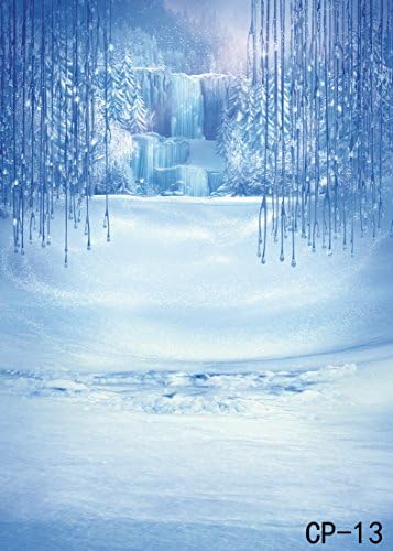 Lywygg 5x7ft Inverno Cenário de inverno Gelo e neve Branco do mundo Passas de fotografia Anterior