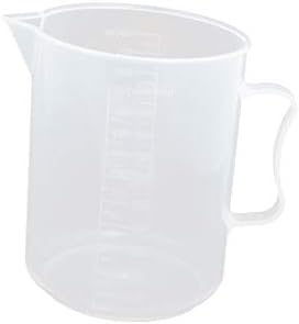 X-Dree Laboratory Kitchen Plástico Líquido Graduado Medição de copos de copo 1000ml (Laboratorio de Cocina de Plástico, Agua, Cosa, Graduado, Taza de Medir, Cubilete, 1000 ml