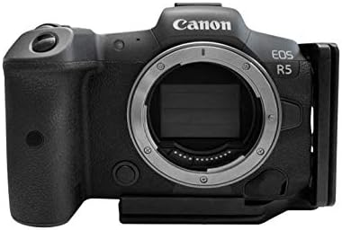 Leofoto LPC-R5 Placa L dedicada para Canon EOS R5 R6 Câmera Arca Compatível