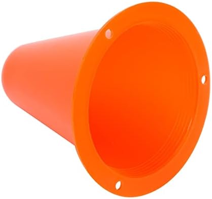 Juvale 50 Pack Mini Orange Cones para sala de aula, cones de trânsito, cones esportivos para futebol, basquete, futebol,