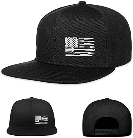 Chapéus Negi Snapback para homens Mulheres unissex Brim Snapback Capéu de chapéu preto Capéu de caminhão preto Capinho de beisebol ajustável