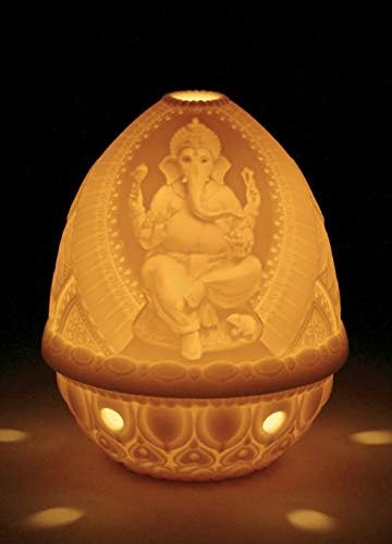 Lladró Lord Ganesha Lithophane. Litofano de porcelana.