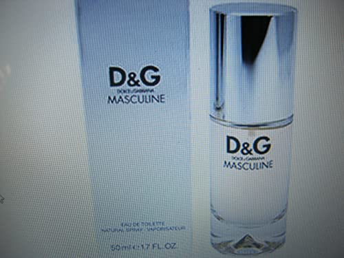 D&G Masculina por Dolce & Gabbana EDT Spray 1,7 oz para homens