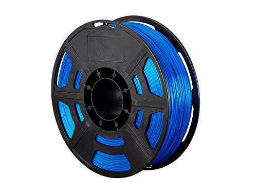 Monoprice Hi -Gloss 3D Impressora Filamento PLA 1,75mm - 1kg/Spool - Azul, funciona com todas as impressoras 3D compatíveis