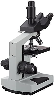 AMSCOPE 40X-2000X LED TRINOCULAR MICROSCOPO BIOLÓGICO MICROSCOPE + Câmera de gravação HD