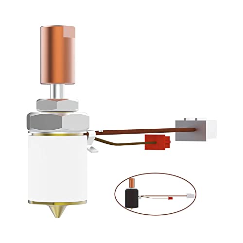 Kit de aquecimento de cerâmica extrusista Sprite no Ender 3 S1, até 300 ℃ Bloco de aquecedor, Creality Oficial mais