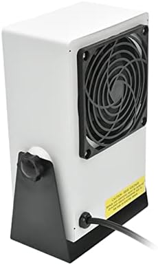 QYTEC Profissional Antiestatic Ion Fan Benchtop Ionizers elimina o ventilador de íons de eletricidade estática 25W 0,12A 45 ~ 110CFM 40CM*60CM