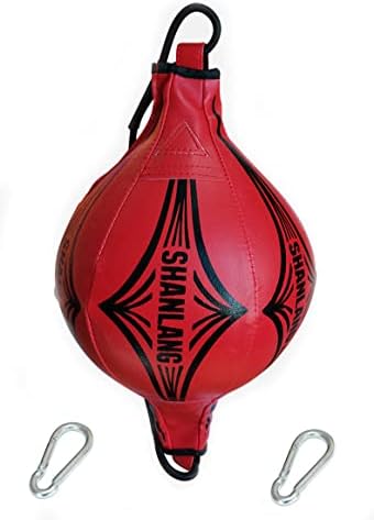 Velocidade de boxe da bolsa de extremidade dupla Dodge Ball PU couro de boxe Ball MMA Esportes Saco de Saco de Punto Home Ginástica