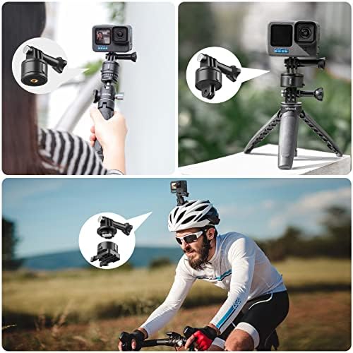 Acessórios para montagem do tripé para o herói da GoPro - Go Quick II Conjunto básico Adaptador de liberação rápida magnética