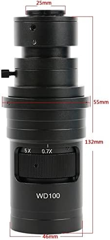 Microscópio de laboratório Equipamento de vidro óptico Microscópio de medição SLIDE
