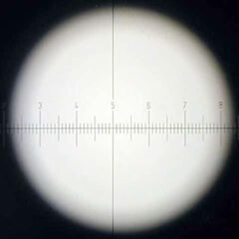 Riyibh Microscópio Acessórios para Microscópio Kit Slide Preparação Camer Super Widefield 10x Microscópio ocular com retículo