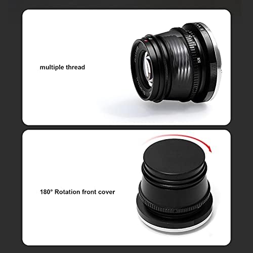Zrqyhn 35mm F1.4 Lens de retrato de abertura grande, para câmera de montagem X -T4/X -T3/X -T30 FX