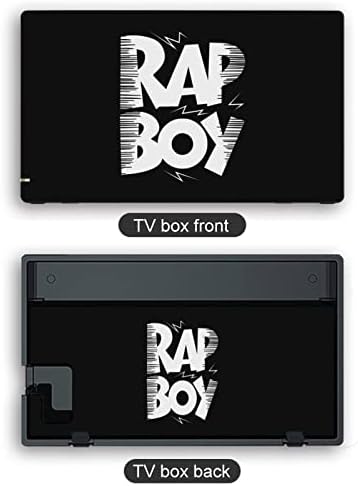 Rap Boy Decals Adesivos cobrem placa face protetora da pele para Nintendo Switch