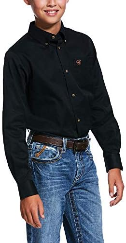 Ariat Boys 'Solid Twill Classic Fit Shirt