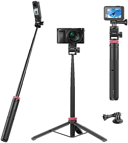 59 em tripé selfie para câmera GoPro - ULANZI MT -71 INVISÍVEL LONGA LONGA VLOGO VLOG LONGO VLOGE