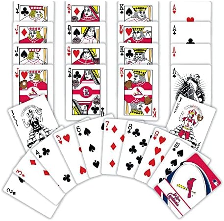 Obras -primas do St. Louis Cardinals Playing Cards