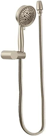 Moen 3636epbg ACC-Core Quatro funções Eco-desempenho chuveiro portátil com suporte de parede e mangueira de 69 polegadas, ouro