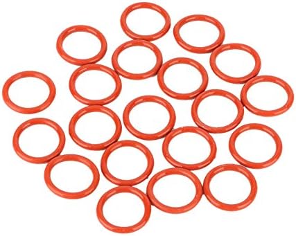 Amortecedor de tubo suuonee, anéis de silicone do tubo de 20pcs ajustados para 12ax7 12AU7 12AT7 12BH7 EL84