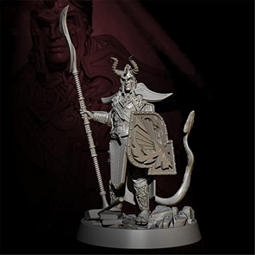 Etriye 75mm 1/24 Fantasy Hell Prince Warrior Resin Character Die Cast Model // ik5518