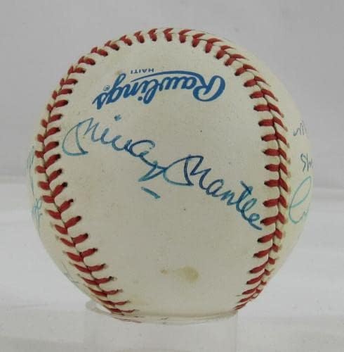 500 HR Club assinou Rawlings Baseball Mickey Mantle, Hank Aaron Willie Mays +7 JS - Bolalls autografados