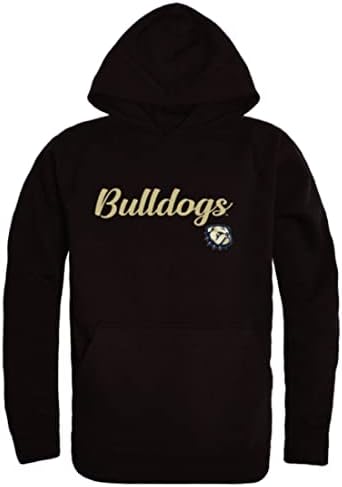W Republic Wingate University Bulldogs Script Fleece Hoodie Sweworkshirts