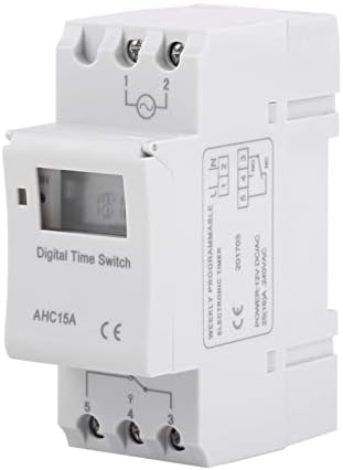 1PCS Timer 220V 110V 24V 12V AHC15A TE-4163 Digital LCD Power Timer PROGRAVÁVEL TRAMENTO Relé 16A THC15