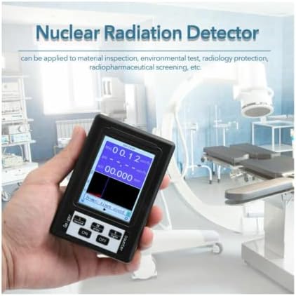 BR-9B Portátil Geiger Contador Nuclear Detector de radiação Pessoal Dosímetro Testador de mármore Dosímetro de radiação