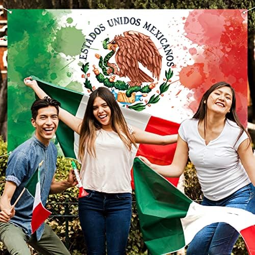 Pudodo Viva México Banner de cenário 16 de setembro 16 de setembro
