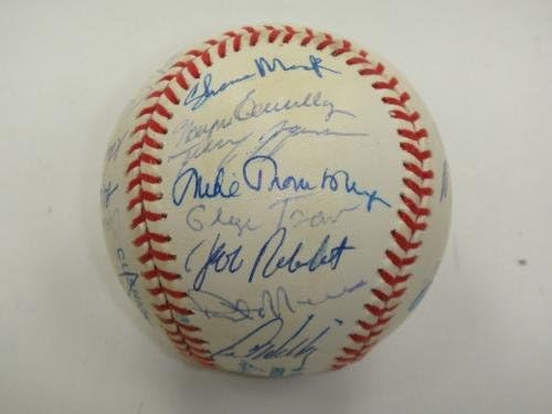 1993 Equipe de gêmeos de Minnesota assinou o OAL Baseball PSA/DNA Puckett Autograph #H51422 - Bolalls autografados