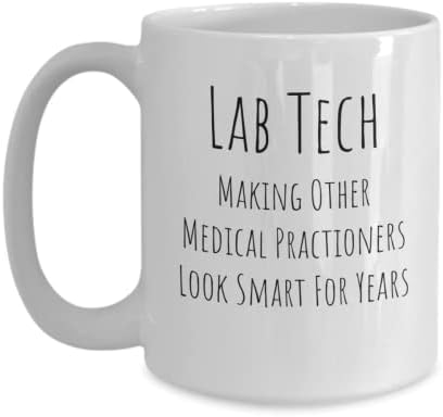 Caneca de café em tecnologia de laboratório, caneca de tecnologia de laboratório médico, técnico de laboratório, presentes de tecnologia