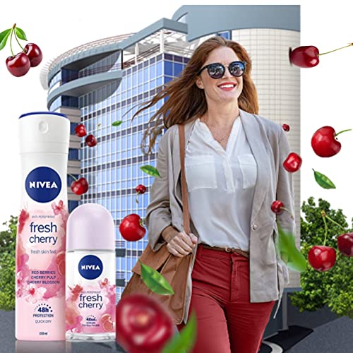 NIVEA Women Series Double Effect-Arange-Cherry