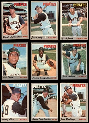 1970 O-PEE-Chee Pittsburgh Pirates perto da equipe set Pittsburgh Pirates VG/Ex Pirates