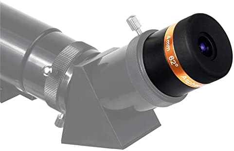 Acessórios para microscópio 1,25 Lente de 62 graus de 62 graus 4mm 10mm 23mm HD Totalmente revestido para telescópios monoculares
