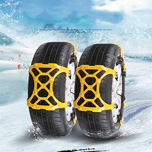 QQLONG SNOW RECHANS CREAÇÕES ANTI-SLIP SNIO NEW CANTAS ANTI- SKID CHAINS Correntes de neve de pneus para carro/SUV/caminhões