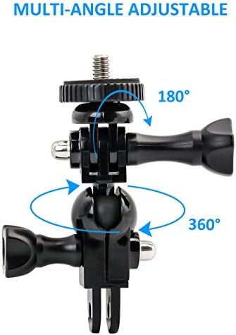 Acessórios de extensão de montagem da junta de articulação de bola para a GoPro Max/GoPro Hero 7/6/5/4/3+/3/2/1