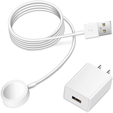 2 em 1 para o Apple Watch Charger Iwatch -Charger iPhone - com o adaptador de plugue de viagens de carregador de parede USB para