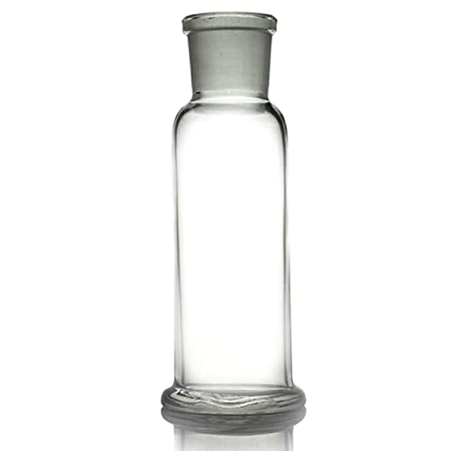 Garrafa de lavagem de gás de 250 ml de dinglab, tubo reto, frasco de lavagem de vidro de laboratório