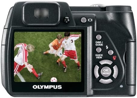 Olympus SP-500 UZ Ultra Zoom 6MP Digital Camera com zoom óptico de 10x