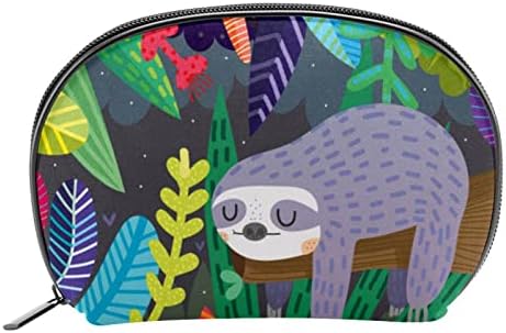 Tbouobt Makeup Bag Zipper Pouch Travel Organizador cosmético para mulheres e meninas, textura de arte de estilo étnico