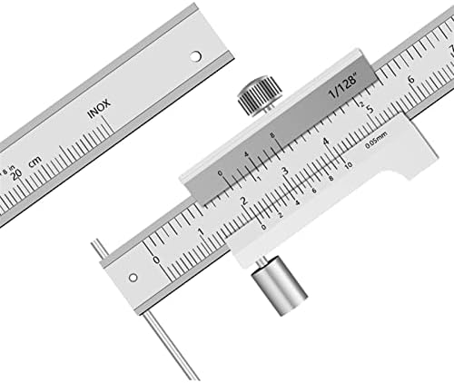 Smanni pinça marcação de pinça vernier 0-200mm/250mm de aço inoxidável de aço paralelo de marcação vernier calibre