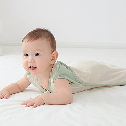 ZigJoy Baby Transition Swaddle Sack Arms Up Swadling Recém-nascido com zíper cobertor vestível 0,5 tog 0-3 meses