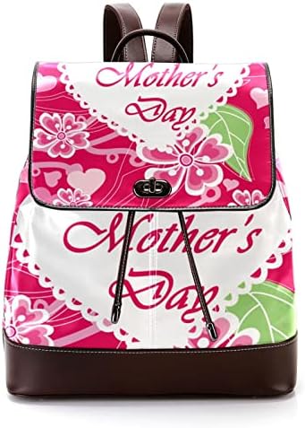 Mochila de viagem VBFOFBV para mulheres, caminhada de mochila ao ar livre esportes mochila casual Daypack, dia das mães Coração de