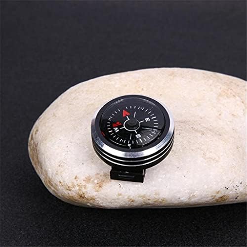 Walnuta Mini Portable Watch Strap Button Compass para Bracelet Outdoor Caminhando Ferramentas ao ar livre