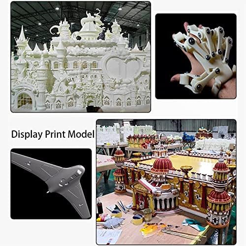 DUHUAMEI PLA + Consumíveis da impressora 3D, filamento de tenacidade de 1,75 mm de altura, liso sem deformação, precisão dimensional +/- 0,02mm, 1kg/2,2lb Spool, adequado para várias impressoras FDM