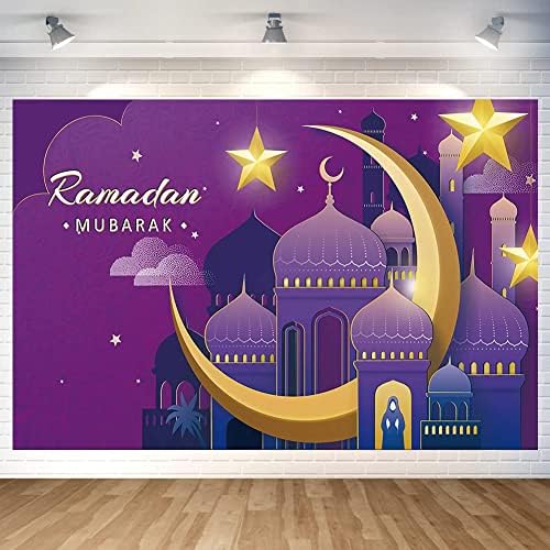 Decoração do Ramadã Ramadã Kareem cenário Eid Mubarak Photo Background Ramadan Banner Poster para decorações do Ramadã Ramadã