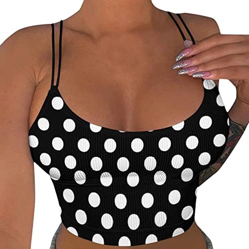 Yubnlvae Square Neck Casual Casual Camisetas de verão Sorto de verão para mulheres sem mangas gradiente respirável relaxado