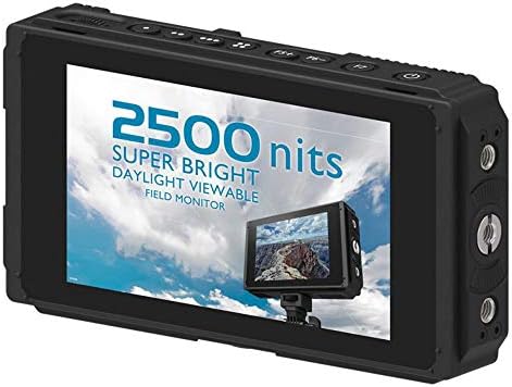 Foto4easy e50tls 5 polegadas IPS DSLR Câmera Monitor de campo Ultra Bright 2500nit Visuável Tela de toque 3D LUT com entrada/saída 4K HDMI 3G SDI