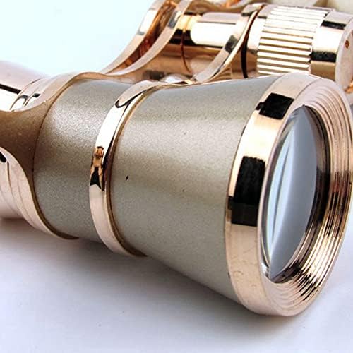 Vigan 3x25 binóculos vintage telescópio óculos de teatro de ópera com alça retrátil, 90mmx50mmx30mm