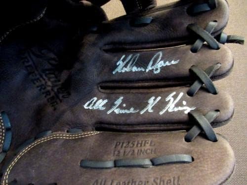 Nolan ryan o tempo todo k arremessador king hof assinado auto rawlings luva psa/dna beleza - luvas autografadas de mlb