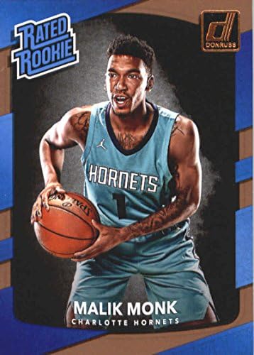 2017-18 Donruss 190 Malik Monk RC Rookie Hornets Classificado